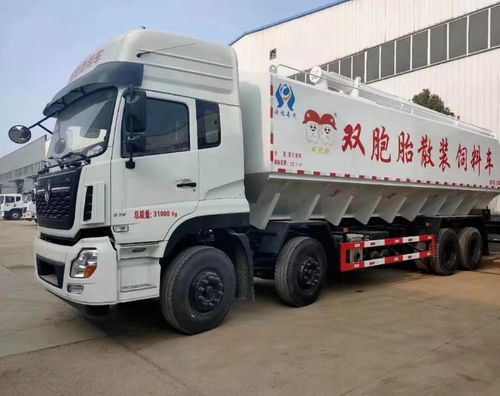 圖 福建散裝飼料運輸車銷售 前四后八散裝飼料車價格 廈門專用車 廈門列表網
